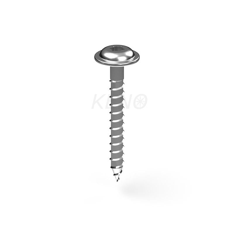10 x Befestigungsschraube für Montagewinkel 80x8mm (K-16-80)